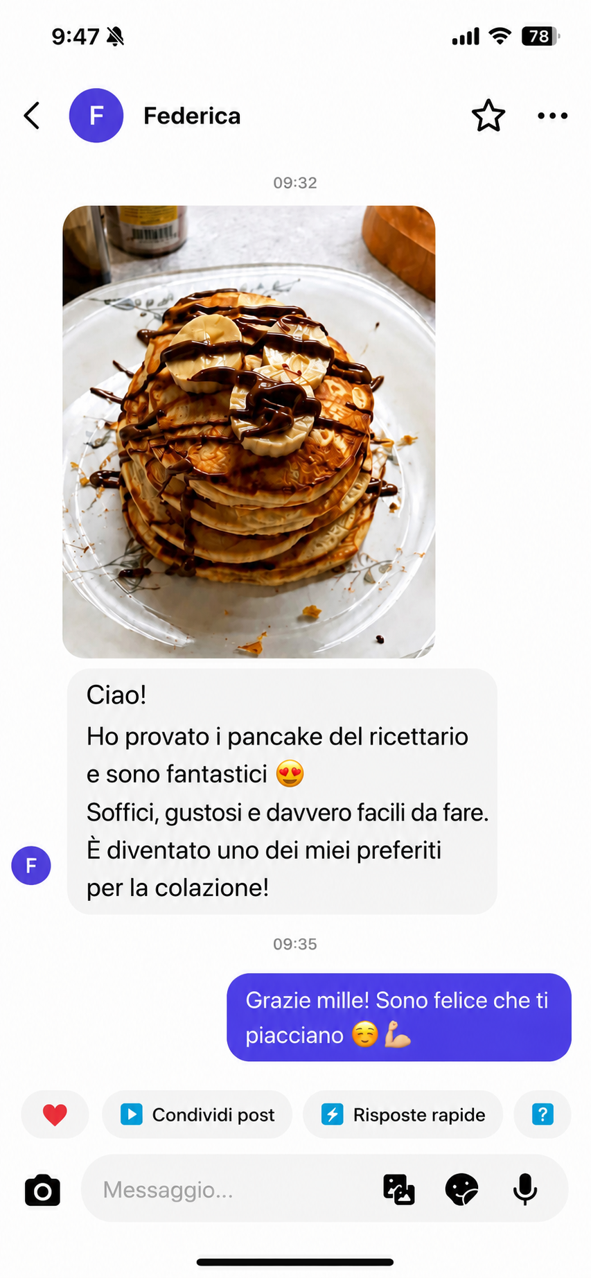 Recensione reale di un cliente del Ricettario Fit Completo